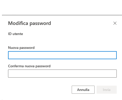 Immagine Cambio Password